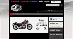 Desktop Screenshot of bayride.co.nz