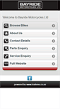 Mobile Screenshot of bayride.co.nz